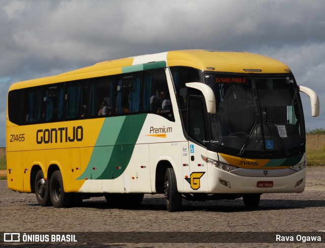Empresa Gontijo de Transportes 21465 na cidade de Vitória da Conquista, Bahia, Brasil, por Rava Ogawa. Número da foto: #12113678.