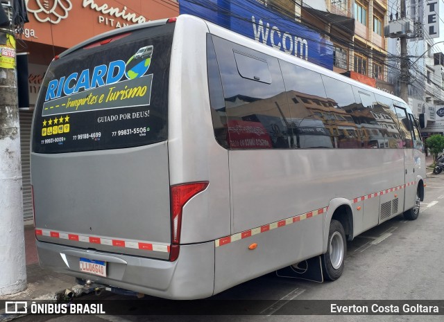 Ricardo Transportes e Turismo LLU6G40 na cidade de Cariacica, Espírito Santo, Brasil, por Everton Costa Goltara. Número da foto: #12113558.