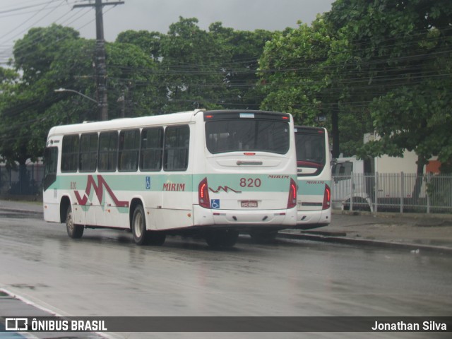 Viação Mirim 820 na cidade de Jaboatão dos Guararapes, Pernambuco, Brasil, por Jonathan Silva. Número da foto: #12112096.