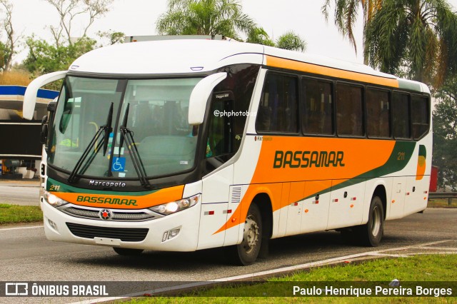 Viação Bassamar 211 na cidade de Barra do Piraí, Rio de Janeiro, Brasil, por Paulo Henrique Pereira Borges. Número da foto: #12113782.