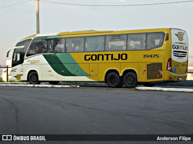 Empresa Gontijo de Transportes 19475 na cidade de Varginha, Minas Gerais, Brasil, por Anderson Filipe. Número da foto: #12111910.