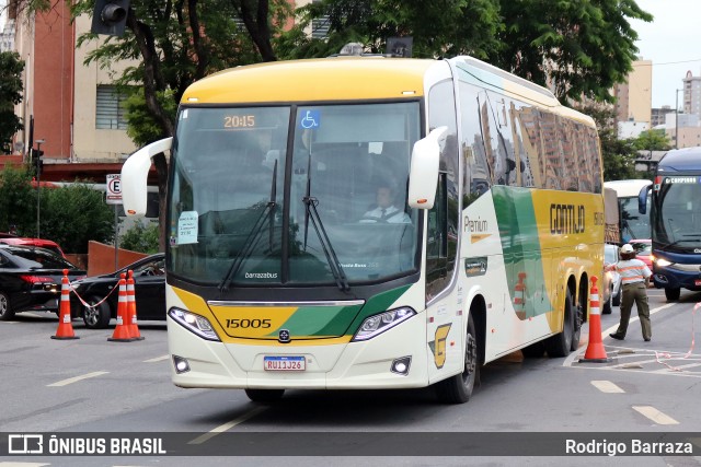 Empresa Gontijo de Transportes 15005 na cidade de Belo Horizonte, Minas Gerais, Brasil, por Rodrigo Barraza. Número da foto: #12112850.