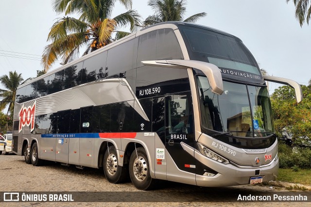 Auto Viação 1001 RJ 108.590 na cidade de Campos dos Goytacazes, Rio de Janeiro, Brasil, por Anderson Pessanha. Número da foto: #12112740.