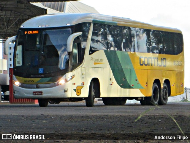 Empresa Gontijo de Transportes 19265 na cidade de Varginha, Minas Gerais, Brasil, por Anderson Filipe. Número da foto: #12116509.