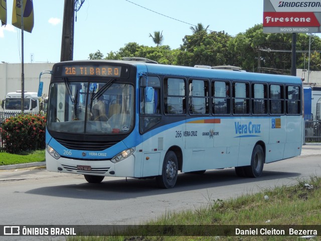 Expresso Vera Cruz 266 na cidade de Jaboatão dos Guararapes, Pernambuco, Brasil, por Daniel Cleiton  Bezerra. Número da foto: #12114826.