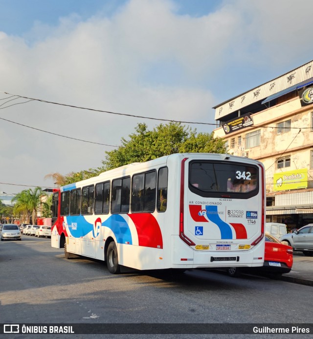 Viação Pavunense B32598 na cidade de Rio de Janeiro, Rio de Janeiro, Brasil, por Guilherme Pires. Número da foto: #12114766.