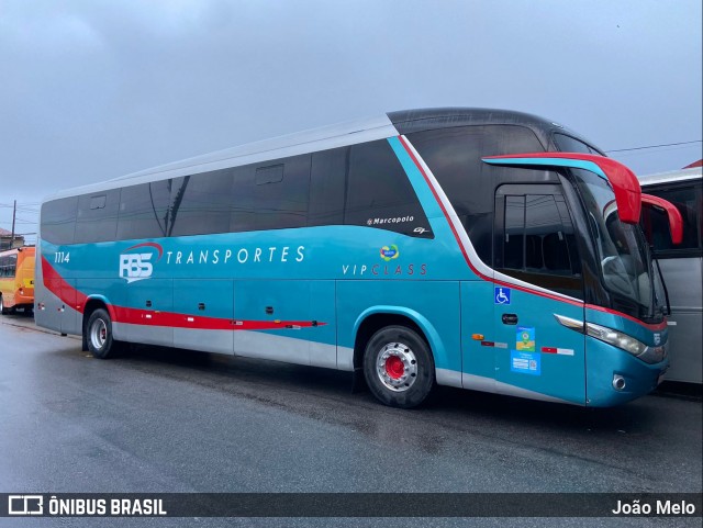 RBS Transporte e Turismo 1114 na cidade de Pilar, Alagoas, Brasil, por João Melo. Número da foto: #12116345.