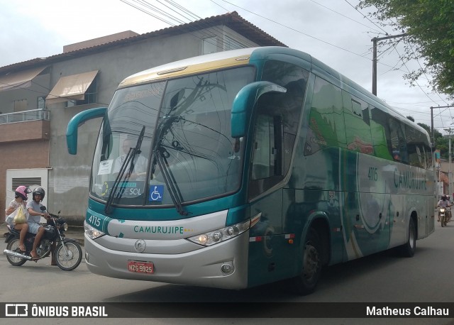 Auto Viação Camurujipe 4115 na cidade de Laje, Bahia, Brasil, por Matheus Calhau. Número da foto: #12114555.