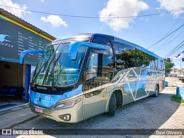 Viação Princesa dos Inhamuns 0241317 na cidade de Fortaleza, Ceará, Brasil, por Davi Oliveira. Número da foto: #12116535.