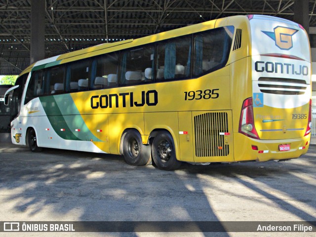 Empresa Gontijo de Transportes 19385 na cidade de Varginha, Minas Gerais, Brasil, por Anderson Filipe. Número da foto: #12116292.