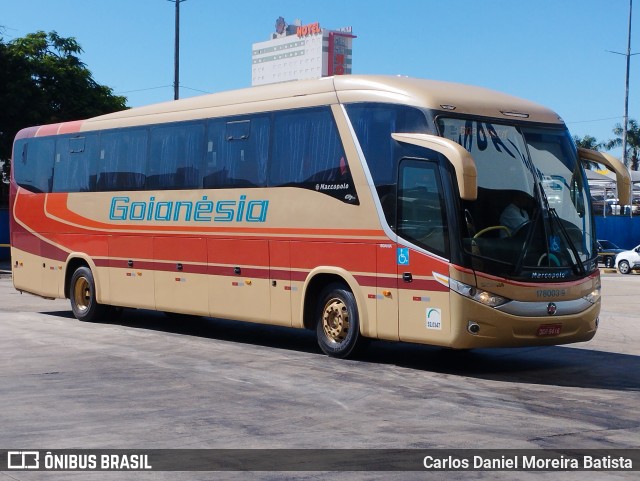 Auto Viação Goianésia 178003-9 na cidade de Goiânia, Goiás, Brasil, por Carlos Daniel Moreira Batista. Número da foto: #12114665.
