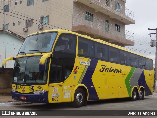 Faleiros Turismo 1600 na cidade de Trindade, Goiás, Brasil, por Douglas Andrez. Número da foto: #12115801.