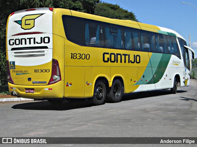 Empresa Gontijo de Transportes 18300 na cidade de Varginha, Minas Gerais, Brasil, por Anderson Filipe. Número da foto: #12116330.