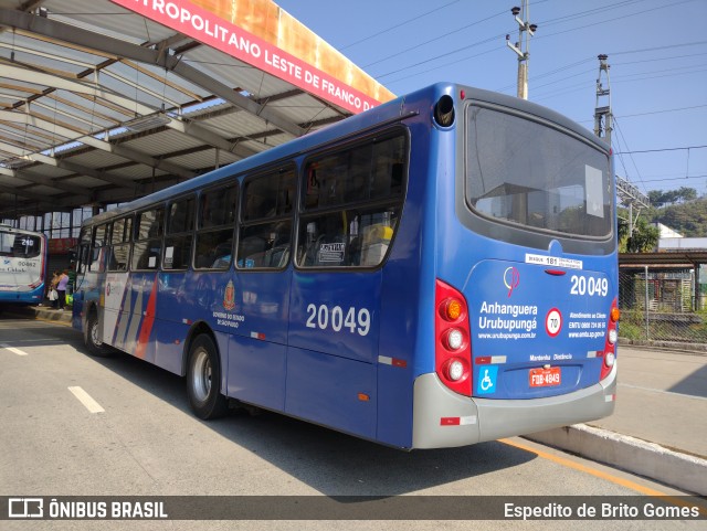 Auto Viação Urubupungá 20.049 na cidade de Franco da Rocha, São Paulo, Brasil, por Espedito de Brito Gomes. Número da foto: #12114523.
