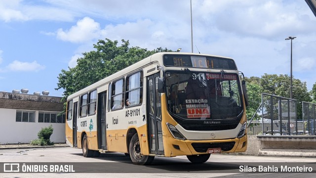 Viação Forte AF-91101 na cidade de Belém, Pará, Brasil, por Silas Bahia Monteiro. Número da foto: #12116274.