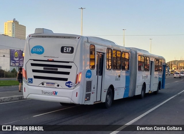 Nova Transporte 22306 na cidade de Cariacica, Espírito Santo, Brasil, por Everton Costa Goltara. Número da foto: #12116516.