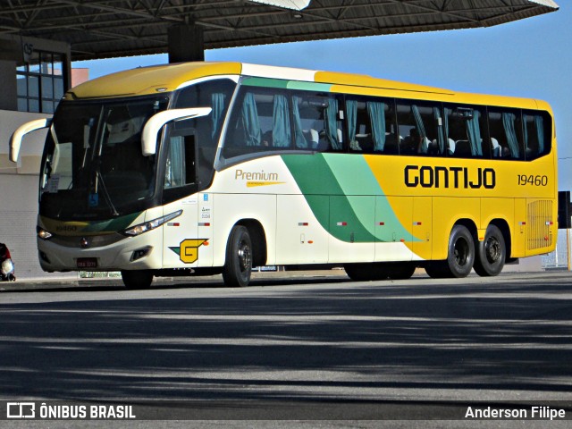 Empresa Gontijo de Transportes 19460 na cidade de Varginha, Minas Gerais, Brasil, por Anderson Filipe. Número da foto: #12116558.