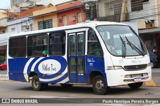 Nobre Tur Turismo 5545 na cidade de Três Rios, Rio de Janeiro, Brasil, por Paulo Henrique Pereira Borges. Número da foto: #12115507.