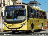 Viação Celeste 2395 na cidade de Santos Dumont, Minas Gerais, Brasil, por Herick Jorge Athayde Halfeld. Número da foto: #:id.