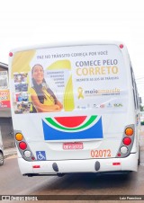 Auto Ônibus Santa Maria Transporte e Turismo 02072 na cidade de Natal, Rio Grande do Norte, Brasil, por Luiz Francisco. Número da foto: #12114209.