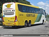 Empresa Gontijo de Transportes 18710 na cidade de Varginha, Minas Gerais, Brasil, por Anderson Filipe. Número da foto: #12116322.