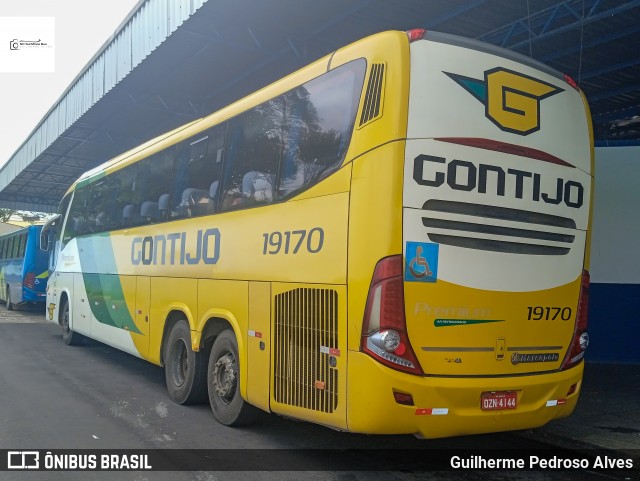 Empresa Gontijo de Transportes 19170 na cidade de Lambari, Minas Gerais, Brasil, por Guilherme Pedroso Alves. Número da foto: #12116763.