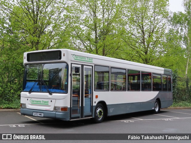 Fairmanns Travel GX53MWU na cidade de Farnborough, Hampshire, Inglaterra, por Fábio Takahashi Tanniguchi. Número da foto: #12118064.