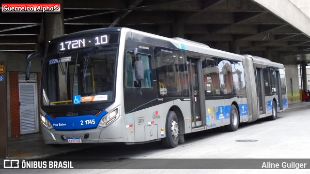 Sambaíba Transportes Urbanos 2 1745 na cidade de São Paulo, São Paulo, Brasil, por Aline Guilger. Número da foto: #12118847.
