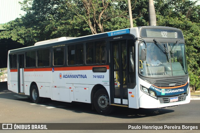 Expresso Adamantina 741603 na cidade de Bauru, São Paulo, Brasil, por Paulo Henrique Pereira Borges. Número da foto: #12117086.