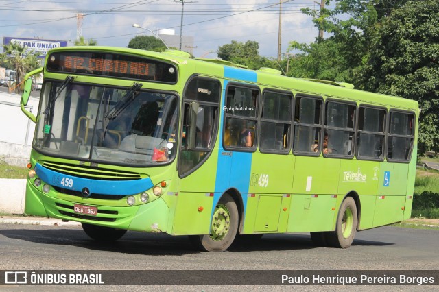 Taguatur - Taguatinga Transporte e Turismo 03459 na cidade de Teresina, Piauí, Brasil, por Paulo Henrique Pereira Borges. Número da foto: #12118444.