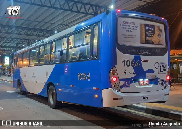 VB Transportes e Turismo 1064 na cidade de Campinas, São Paulo, Brasil, por Danilo Augusto. Número da foto: #12118965.