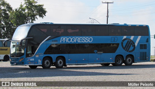 Auto Viação Progresso 6189 na cidade de Rio Largo, Alagoas, Brasil, por Müller Peixoto. Número da foto: #12116690.