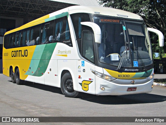 Empresa Gontijo de Transportes 18300 na cidade de Varginha, Minas Gerais, Brasil, por Anderson Filipe. Número da foto: #12116568.
