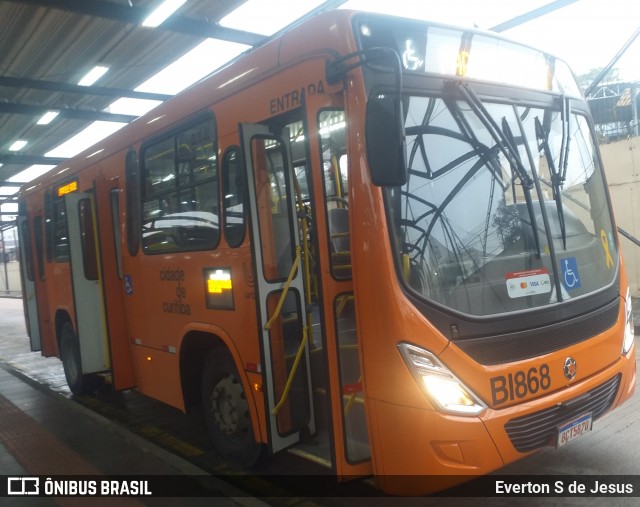 Transporte Coletivo Glória BI868 na cidade de Curitiba, Paraná, Brasil, por Everton S de Jesus. Número da foto: #12117295.