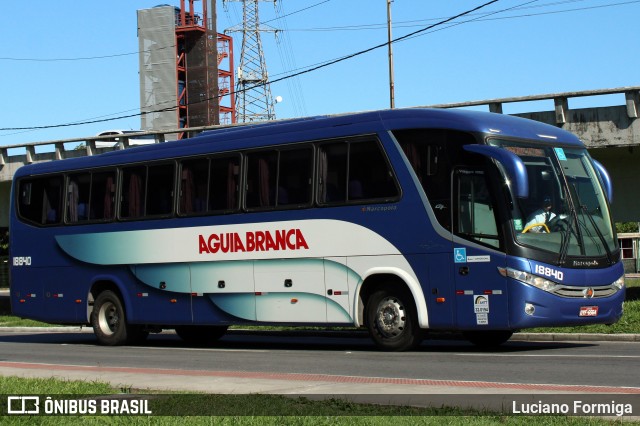 Viação Águia Branca 18840 na cidade de Vitória, Espírito Santo, Brasil, por Luciano Formiga. Número da foto: #12117110.