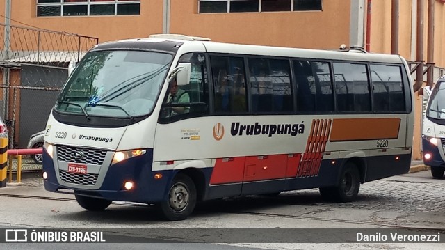 Auto Viação Urubupungá 5220 na cidade de São Paulo, São Paulo, Brasil, por Danilo Veronezzi. Número da foto: #12116817.