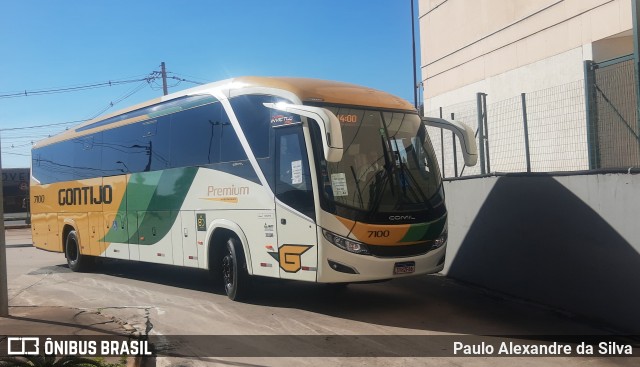 Empresa Gontijo de Transportes 7100 na cidade de Betim, Minas Gerais, Brasil, por Paulo Alexandre da Silva. Número da foto: #12118228.