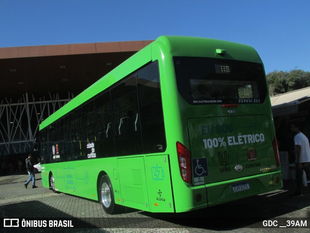 Transporte Coletivo Glória OE-12 na cidade de Curitiba, Paraná, Brasil, por GDC __39AM. Número da foto: #12117745.