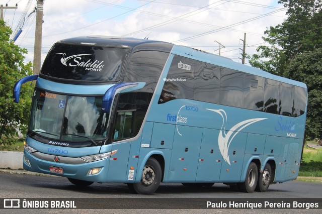 Expresso Satélite Norte 15700 na cidade de Teresina, Piauí, Brasil, por Paulo Henrique Pereira Borges. Número da foto: #12118451.