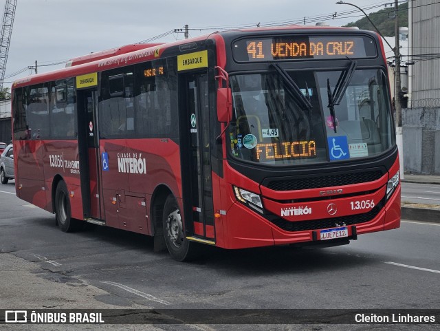 Auto Ônibus Brasília 1.3.056 na cidade de Niterói, Rio de Janeiro, Brasil, por Cleiton Linhares. Número da foto: #12117388.