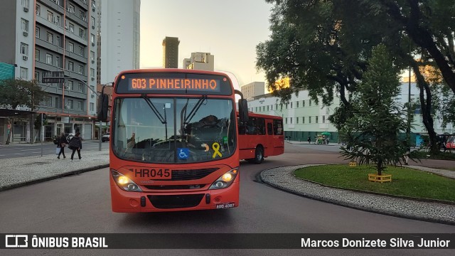 Auto Viação Redentor HR045 na cidade de Curitiba, Paraná, Brasil, por Marcos Donizete Silva Junior. Número da foto: #12118647.