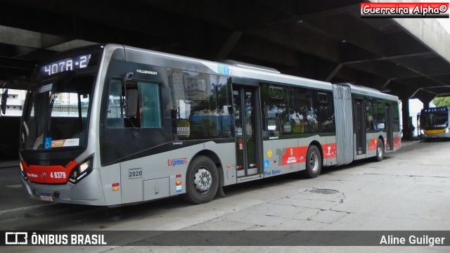 Express Transportes Urbanos Ltda 4 8379 na cidade de São Paulo, São Paulo, Brasil, por Aline Guilger. Número da foto: #12118928.