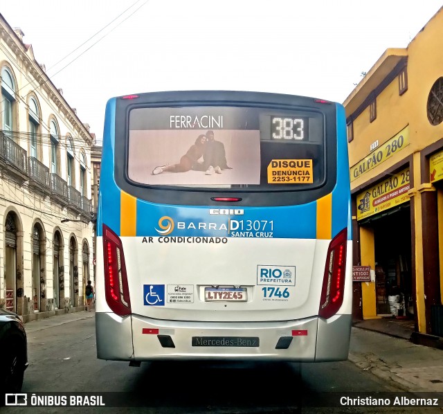 Transportes Barra D13071 na cidade de Rio de Janeiro, Rio de Janeiro, Brasil, por Christiano Albernaz. Número da foto: #12116716.