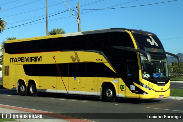 Viação Nova Itapemirim 50146 na cidade de Vitória, Espírito Santo, Brasil, por Luciano Formiga. Número da foto: #12117182.