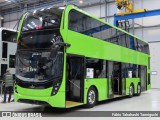 Alexander Dennis ENVIRO500 na cidade de Farnborough, Hampshire, Inglaterra, por Fábio Takahashi Tanniguchi. Número da foto: #12118078.
