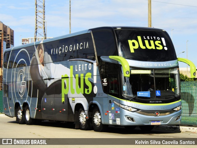 Viação Garcia 88127 na cidade de São Paulo, São Paulo, Brasil, por Kelvin Silva Caovila Santos. Número da foto: #12121383.