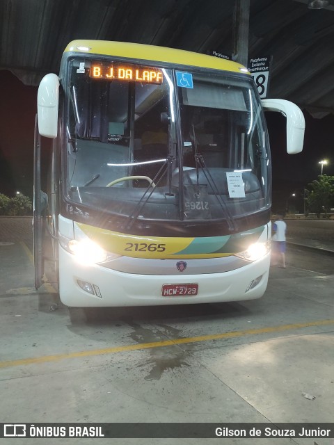 Empresa Gontijo de Transportes 21265 na cidade de Americana, São Paulo, Brasil, por Gilson de Souza Junior. Número da foto: #12120933.