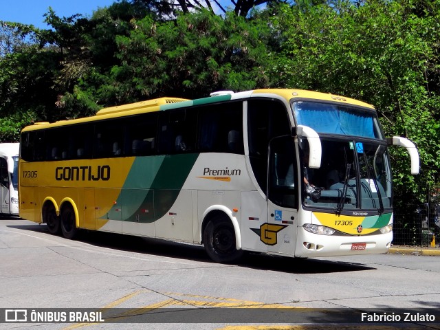 Empresa Gontijo de Transportes 17305 na cidade de São Paulo, São Paulo, Brasil, por Fabricio Zulato. Número da foto: #12121079.