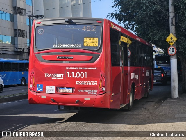 Auto Lotação Ingá 1.1.001 na cidade de Niterói, Rio de Janeiro, Brasil, por Cleiton Linhares. Número da foto: #12119232.