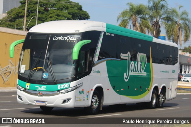 Expresso Jade 8090 na cidade de Bauru, São Paulo, Brasil, por Paulo Henrique Pereira Borges. Número da foto: #12120219.